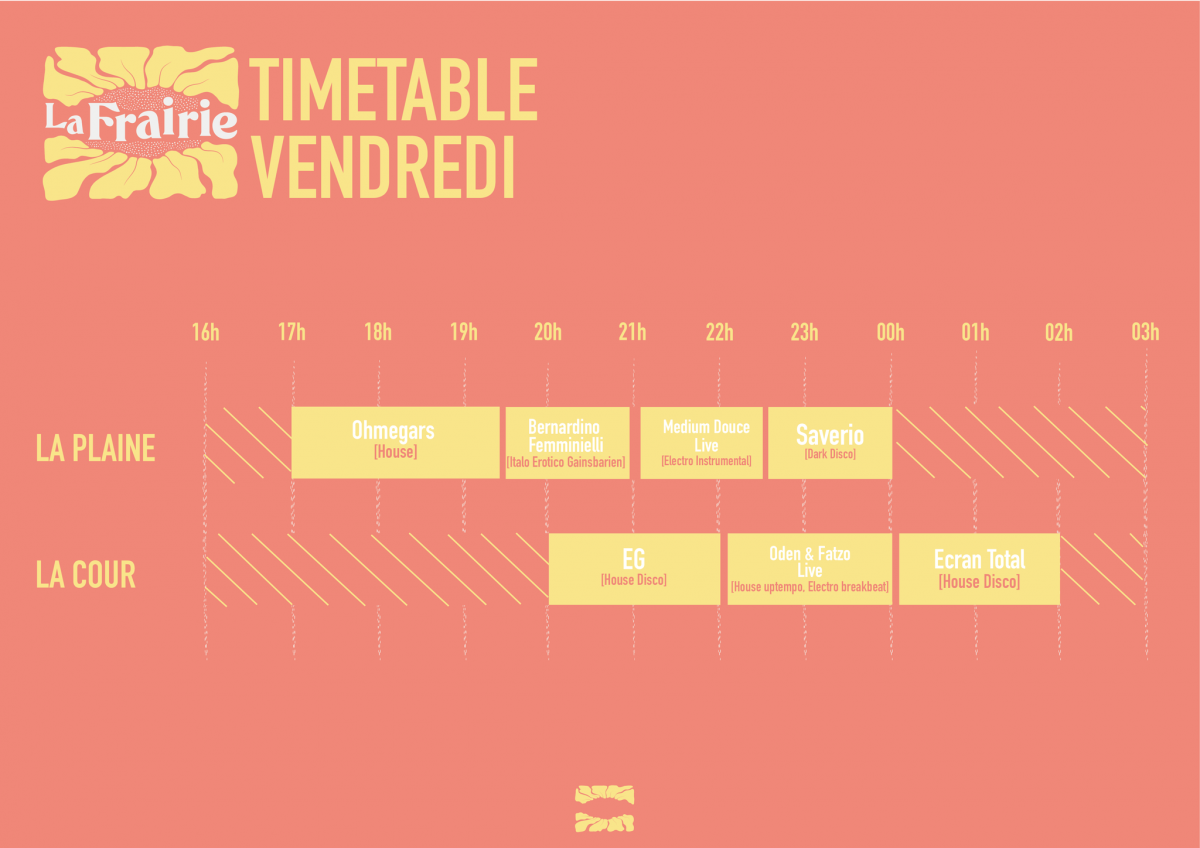 Programmation Vendredi