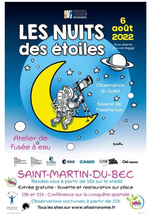 Affiche Nuit des Etoiles 2022